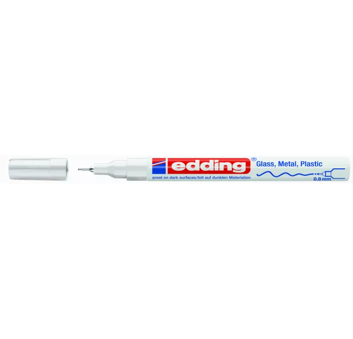 ROTULADOR 780 PAINT MARKER METAL BLANCO EDDING