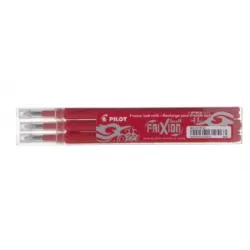 RECAMBIO FRIXION BORRABLE ROJO 3U. PILOT BLS-FR7-L-S3 356063
