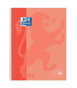 Cuaderno espiral a4 5x5 80h 90grs t/e/d melocoton oxford 400119096 - 60209