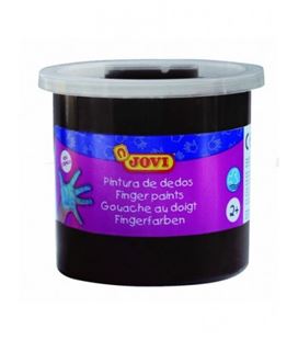 Pintura dedos 125ml negro jovi 560/30 81320-2