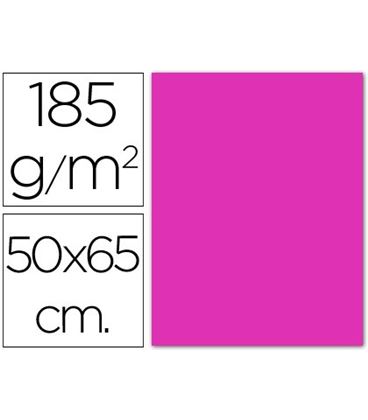 Cartulina 50x65cms 25h 185grs fucsia guarro 200040226 - 33538