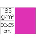 Cartulina 50x65cms 25h 185grs fucsia guarro 200040226