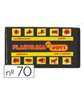 Plastilina 50 grs negra jovi 70/15