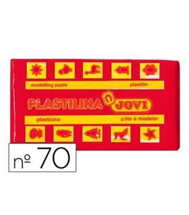 Plastilina 50 grs roja jovi 70/05 - 07882