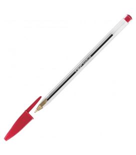 Boligrafo boli punta media cristal original rojo bic 8373611 129634 - 01767