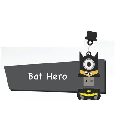 Memoria usb 16gb bat hero cartoon pryse 90055 - 90055