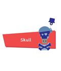 Memoria usb 16gb skull cartoon pryse 90057