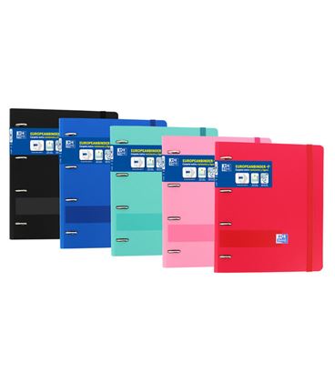 Carpeta 4 anillas a4 +recambio europeanbinder oxford 400146174 - 65127