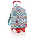 Mochila con carro grande zigzag agatha ruiz de la prada miquelrius 16605