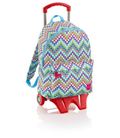 Mochila con carro grande zigzag agatha ruiz de la prada miquelrius 16605