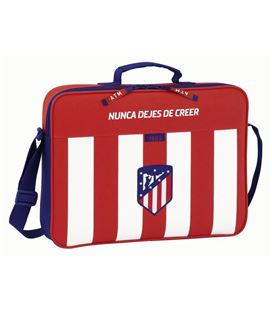 Cartera extraescolar atletico madrid 1ª equipacion 17/18 safta 611758385 - 611758385