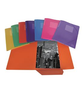 Carpeta gomas solapa fº colores surtidos mattio 3002