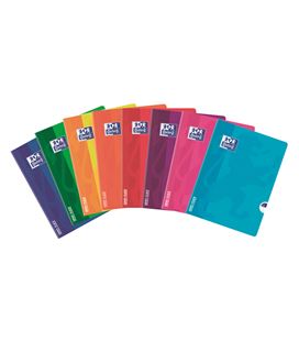 Cuaderno a4 48hj 4x4 tapa plastico surtidos openflex oxford 400026393