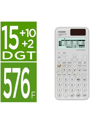 Calculadora cientifica fx-991spcw casio classwiz 615696 - FX991SPCWWEW