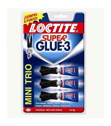 Pegamento instantaneo 3x1grs super glue-3 loctite 130431 - 41551