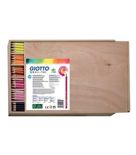 Pintura madera triangular mega-tri school giotto 220800