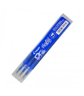 Recambio frixion borrable azul 3u. pilot bls-fr7-l-s3 356070