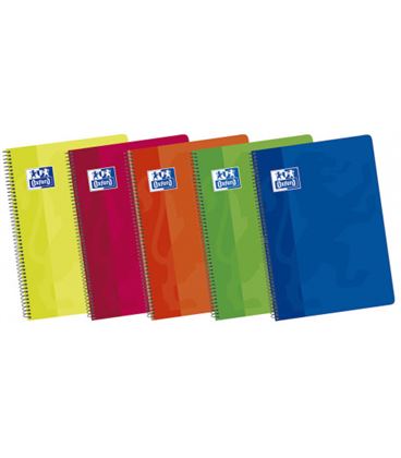 Cuaderno espiral fº 4x4 80h 90grs surtido colores vivos oxford 400027271 - 100430171