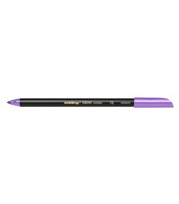 Rotulador violeta metalico nº78 edding 1200-78 - 1200-78