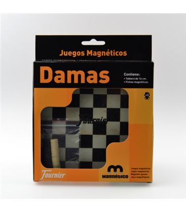 Damas tablero magnetico fournier 30004 - 30004