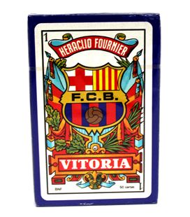 Baraja española cartas barcelona caja carton c.50 fournier 2810