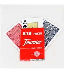 Baraja cartas poker nº818 c.55 fournier 037031 - 21643R