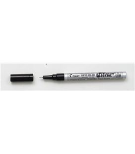 Rotulador permanente 2mm medium plata silver pilot sc-s-m 18