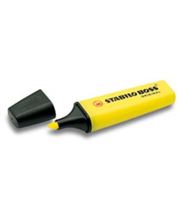 Marcador fluorescente amarillo boss original stabilo 70/24