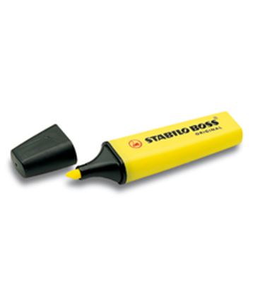 Marcador fluorescente amarillo boss original stabilo 70/24 - SS7024