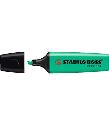 Marcador fluorescente turquesa boss original stabilo 70/51 - 191581