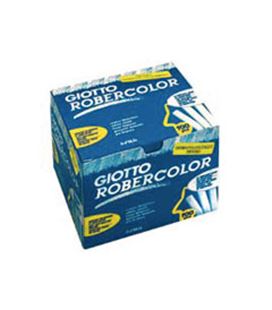 Tiza blanca cilindrica 100u robercolor giotto fila f538800 - FI538800