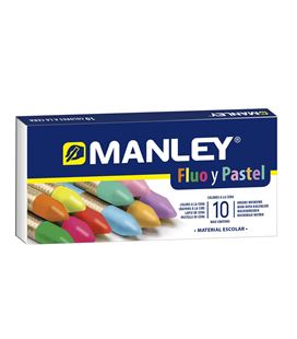 Pintura de cera c.10 manley pastel y fluor mnc00044