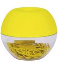 Porta clips fluor collection amarillo +clips apli 18428