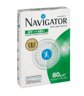 Papel a4 500h 80grs blanco multifuncion universal navigator