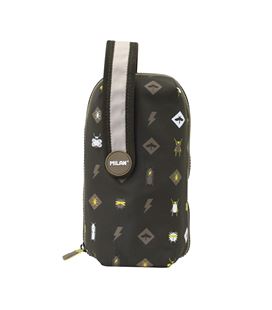 Estuche con pinturas y rotuladores 4 estuches be atomic negro milan 08872btmk - 08872BTMK