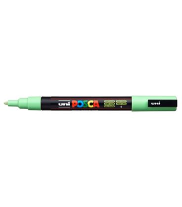 Rotulador permanente 1,5mm verde claro pc-3m posca uni 91587 - 156703000_2