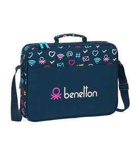 Cartera extraescolares benetton "dot com" safta 612151385 - 612151385