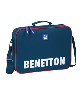 Cartera extraescolares benetton "navy" safta 612106385 - 612106385