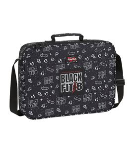 Cartera extraescolares reciclable blackfit8 "sport galaxy" safta 642045385