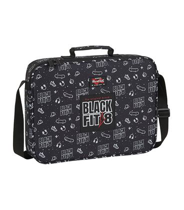 Cartera extraescolares reciclable blackfit8 "sport galaxy" safta 642045385 - 642045385