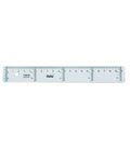 Regla 20cm transparente safta 400920 - 25501040