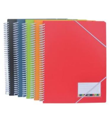 Carpeta 40 fundas espiral 360º vital colors surtido office box 13418 - 67235