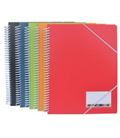 Carpeta 40 fundas espiral 360º vital colors surtido office box 13418