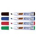 Rotulador pizarra blanca pack 4col punta biselada 1791 bic 8757892 15599 - 8757892-1