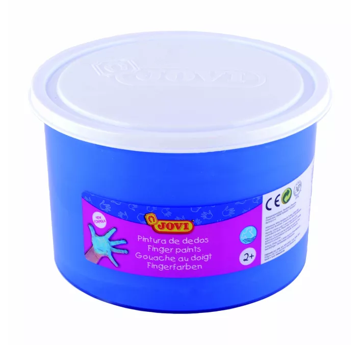 PINTURA DEDOS 500ML AZUL JOVI 561/21 81103-3