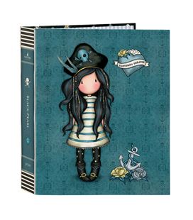 Carpeta fº 4 anillas lomo ancho gorjuss™ pirates black pearl safta 52212165 - 522121657