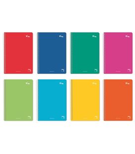 Cuaderno 4º pauta 3,5 80h 60grs tapa dura surtido pacsa 16724