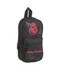 Estuche con pinturas y rotuladores mochila c/4 port.llenos real madrid 3ª equipacion safta 412157747