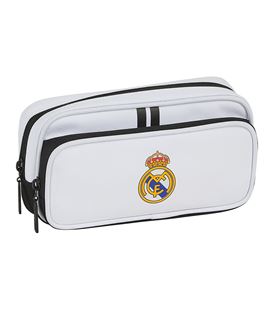 Estuche vacío con bolsillo real madrid 1ª equip. 20/21 safta 812054602 - 812054602-1