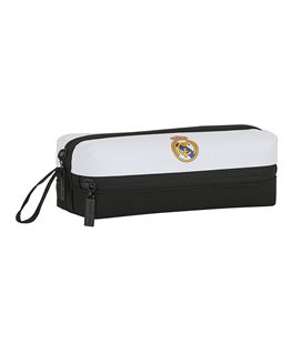 Estuche vacío 3 cremalleras real madrid 1ª equip. 20/21 safta 812054823 - 812054823-1